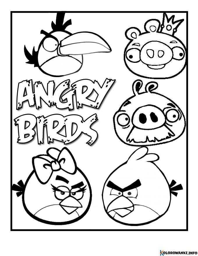 1683640657 348 Kolorowanki Angry Birds do druku