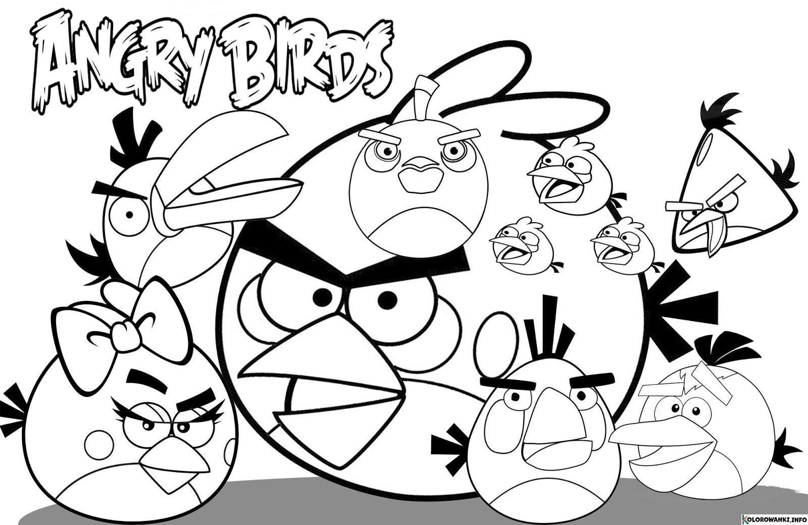 1683640657 83 Kolorowanki Angry Birds do druku