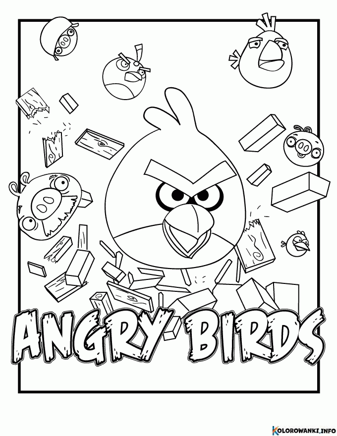 1683640658 661 Kolorowanki Angry Birds do druku