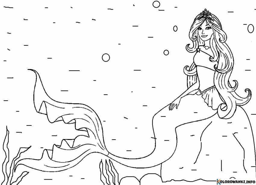 1683679988 145 Kolorowanki Barbie Syrenka do druku Pobierz lub wydrukuj za