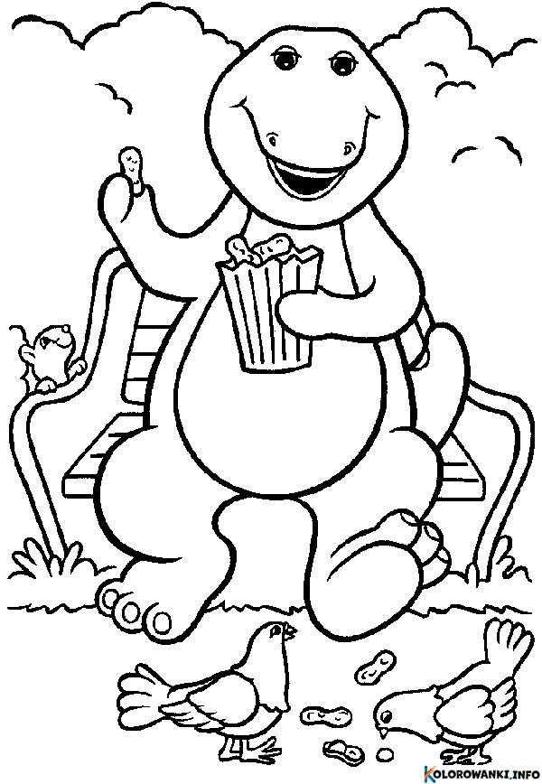 1683683750 617 Kolorowanki Barney do druku Pobierz lub wydrukuj za darmo