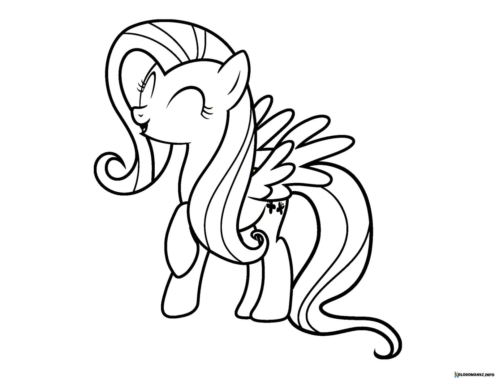 1683882020 766 Kolorowanki Fluttershy do druku Pobierz lub wydrukuj za darmo