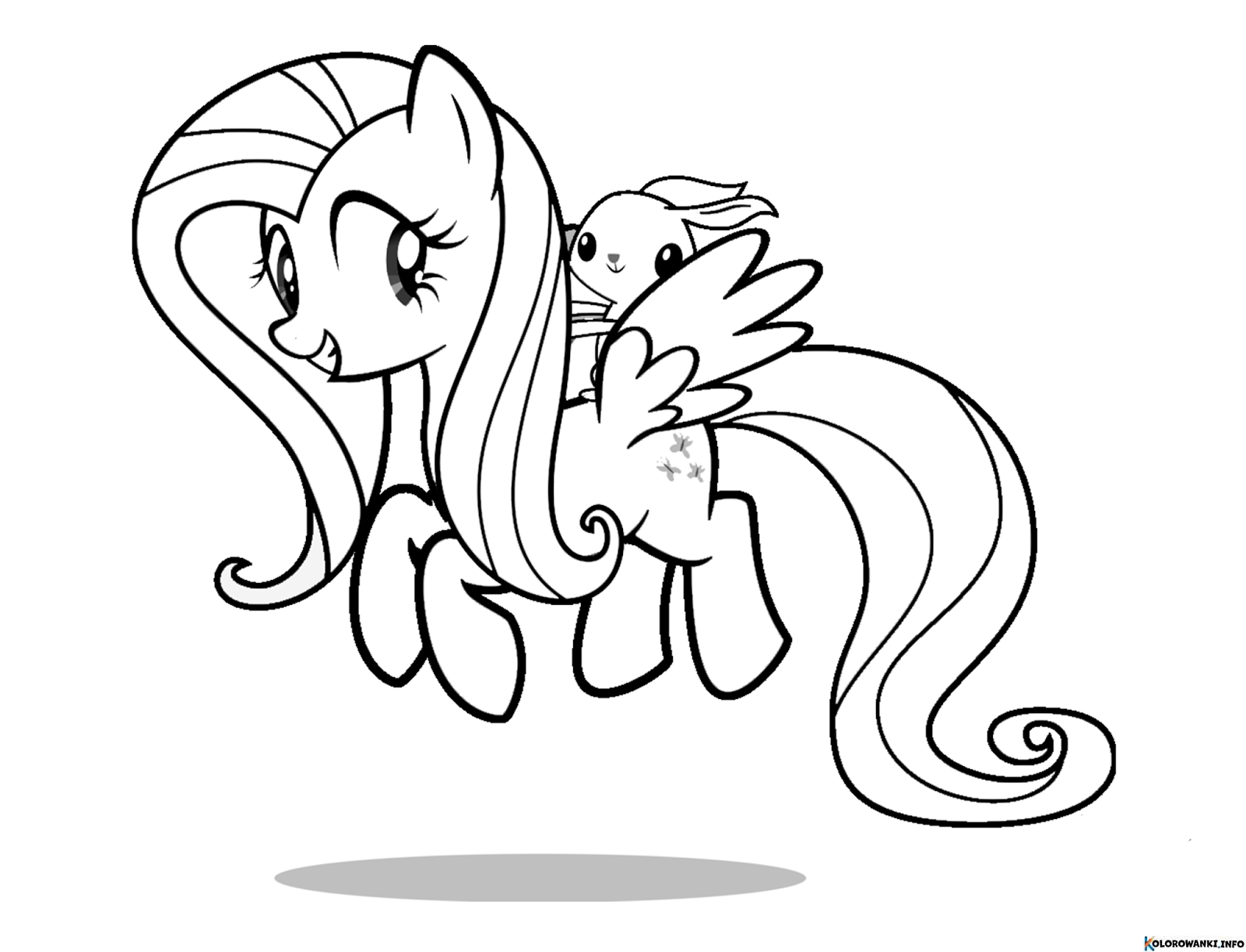 1683882020 802 Kolorowanki Fluttershy do druku Pobierz lub wydrukuj za darmo