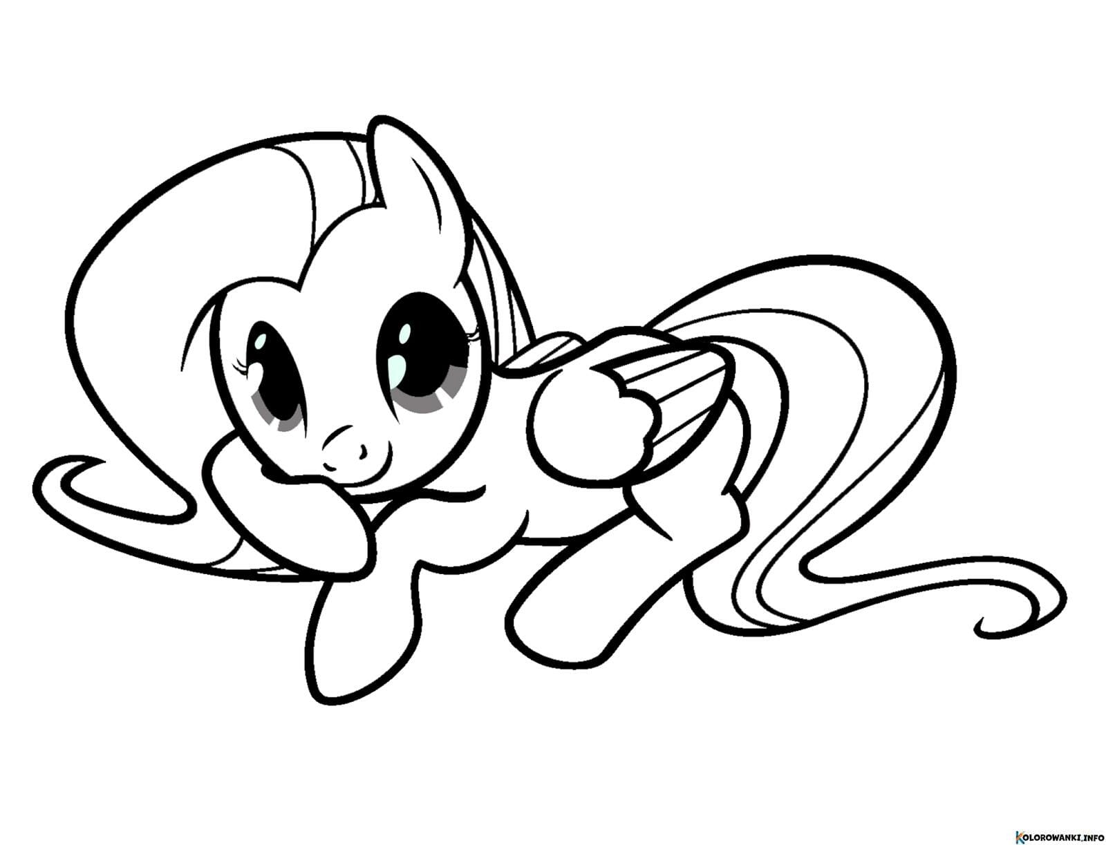 1683882020 958 Kolorowanki Fluttershy do druku Pobierz lub wydrukuj za darmo