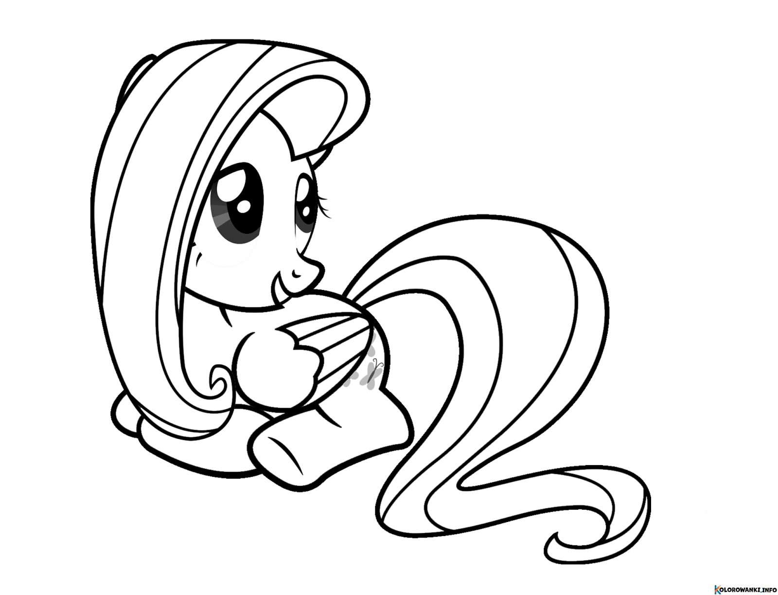 1683882021 68 Kolorowanki Fluttershy do druku Pobierz lub wydrukuj za darmo