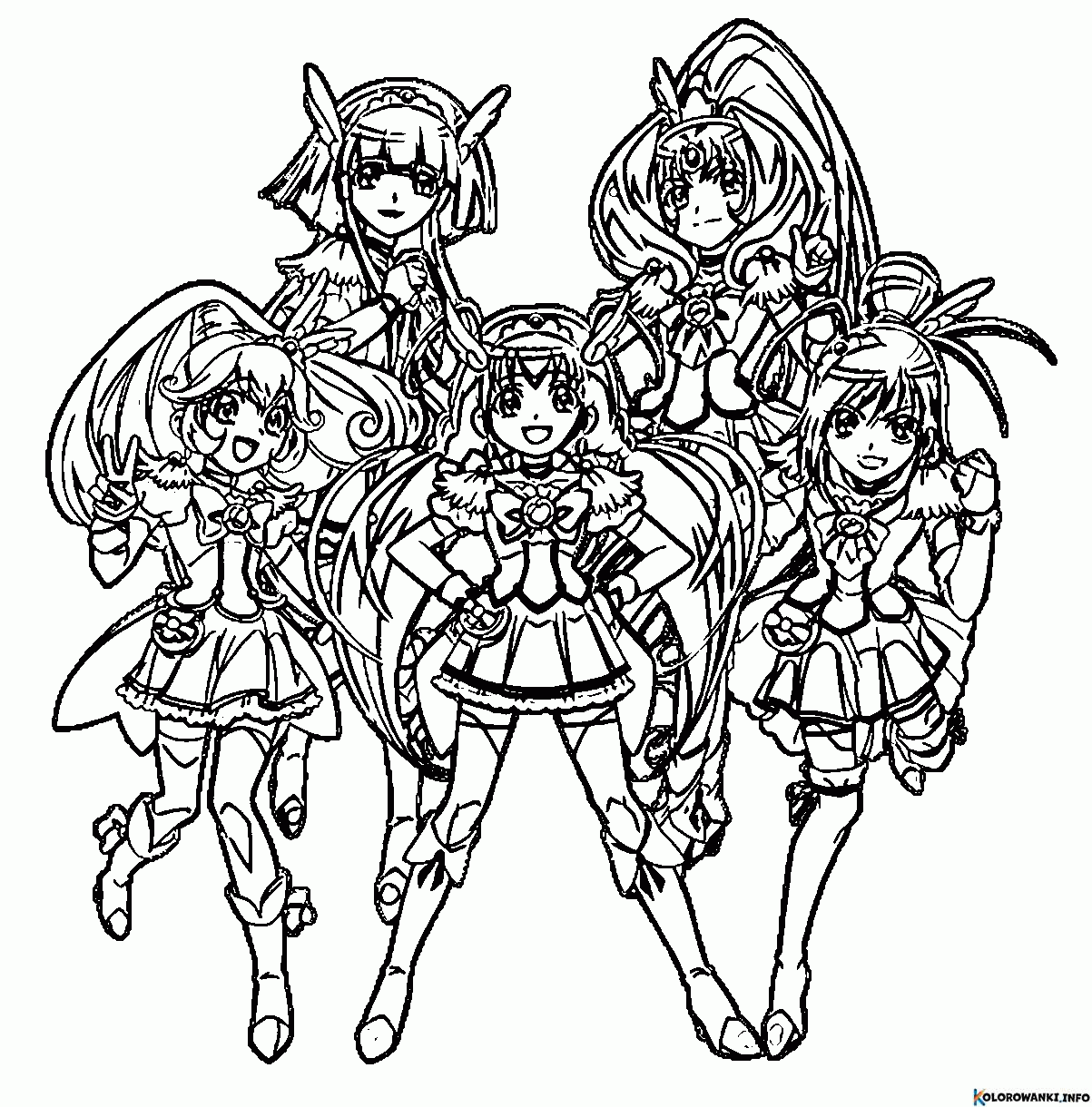 1683901515 708 Kolorowanki Glitter Force do druku Pobierz lub wydrukuj za