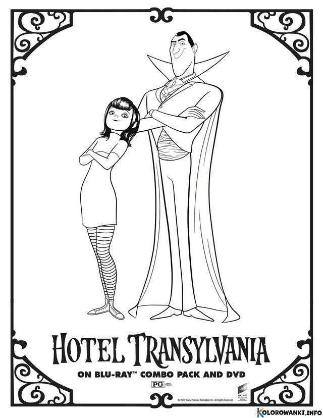 1683955019 964 Kolorowanki Hotel Transylvania do druku Pobierz lub wydrukuj za