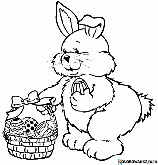 1684067378 145 Kolorowanki Koszyczki Wielkanocne do druku Pobierz lub wydrukuj za