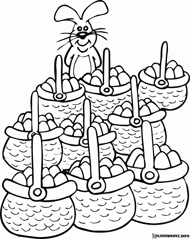 1684067378 478 Kolorowanki Koszyczki Wielkanocne do druku Pobierz lub wydrukuj za