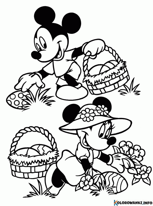 1684067378 84 Kolorowanki Koszyczki Wielkanocne do druku Pobierz lub wydrukuj za