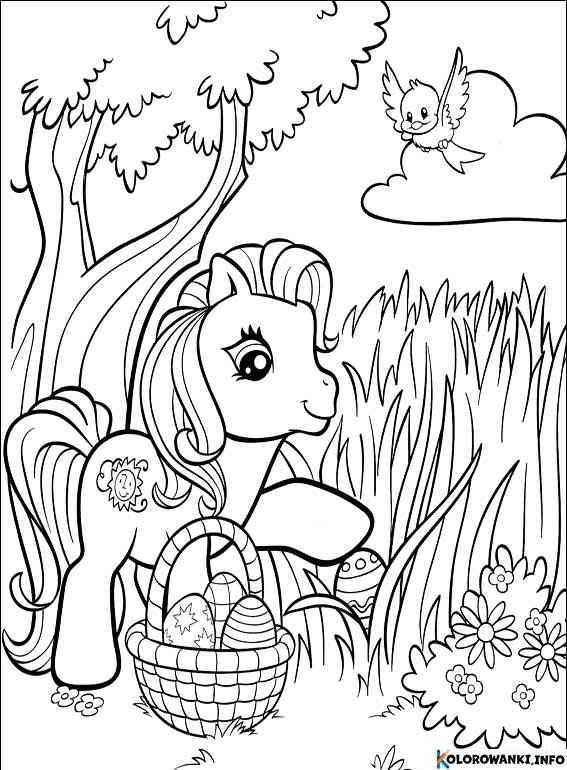 1684067378 890 Kolorowanki Koszyczki Wielkanocne do druku Pobierz lub wydrukuj za