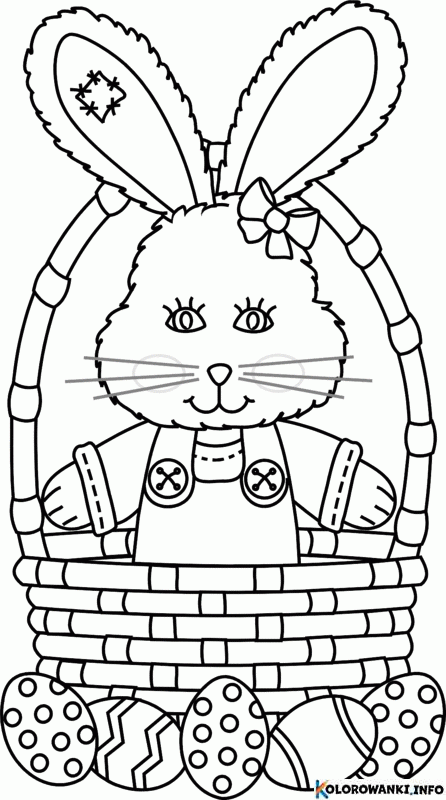 1684067379 550 Kolorowanki Koszyczki Wielkanocne do druku Pobierz lub wydrukuj za