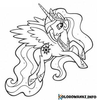 1684109496 196 Kolorowanki Ksiezniczka Celestia do druku Pobierz lub wydrukuj za