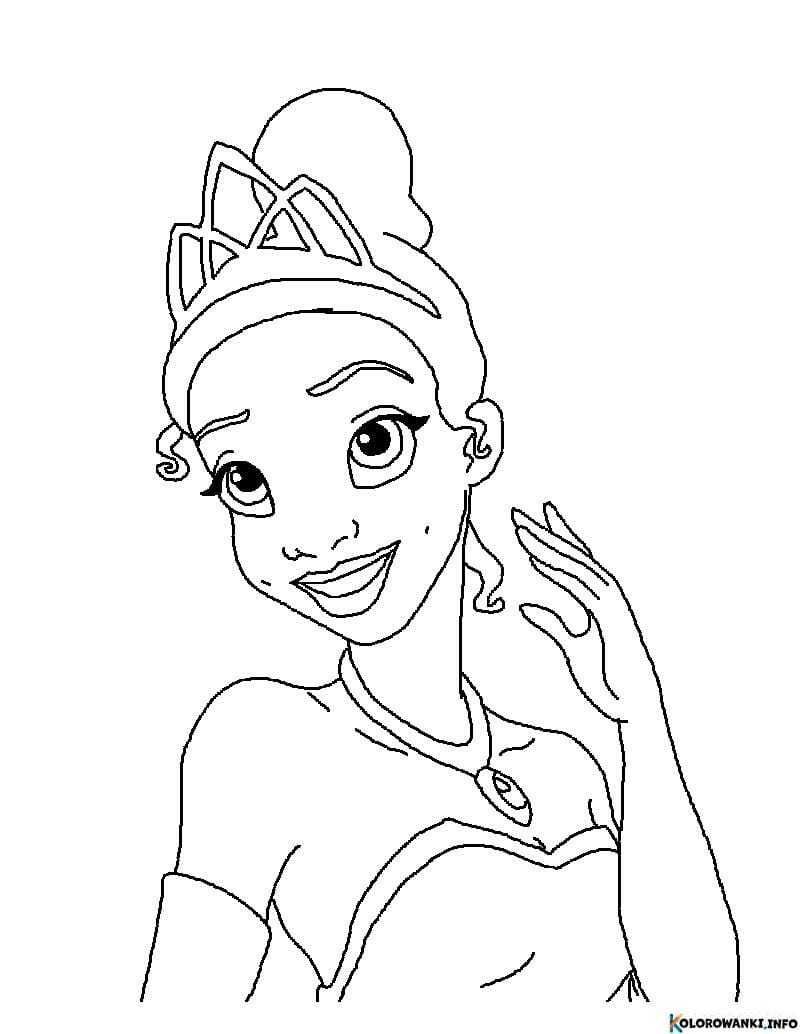1684117196 72 Kolorowanki Ksiezniczka Tiana do druku Pobierz lub wydrukuj za