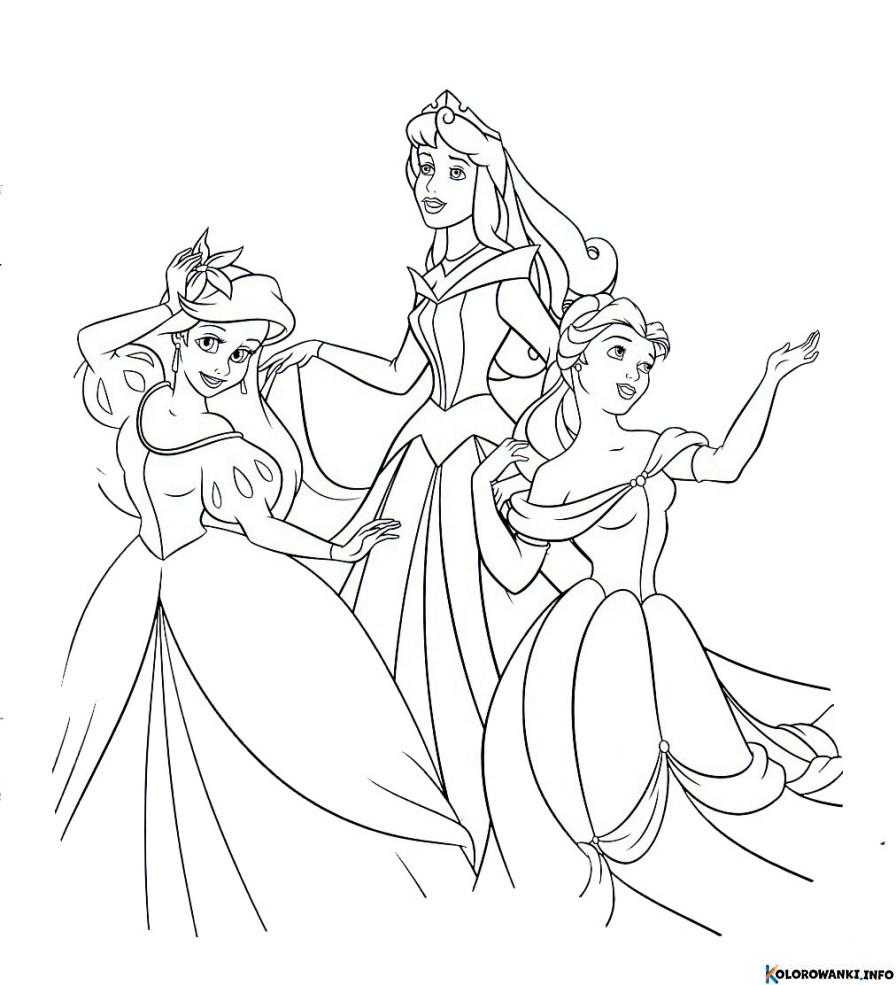 1684119039 180 Kolorowanki Ksiezniczki do druku Pobierz lub wydrukuj za darmo