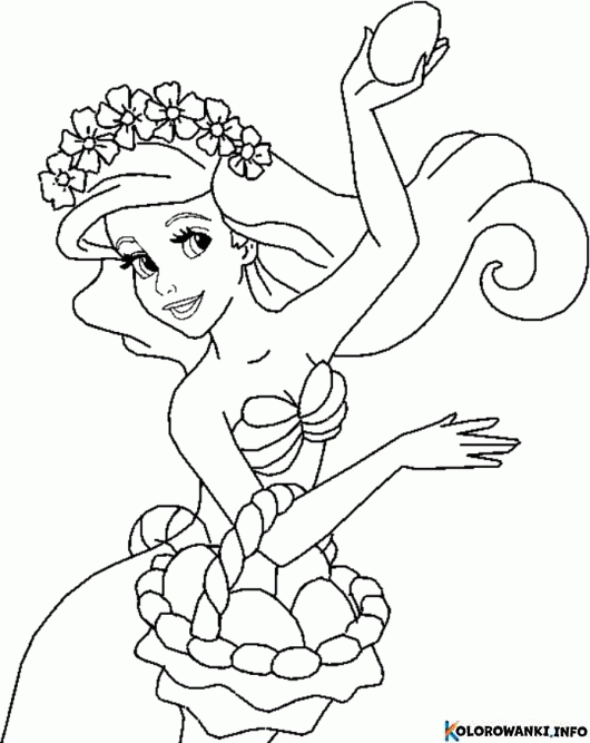 1684229162 133 Kolorowanki Mala Syrenka do druku Pobierz lub wydrukuj za