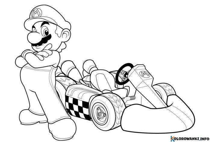 1684251577 2 Kolorowanki Mario Kart do druku Pobierz lub wydrukuj za