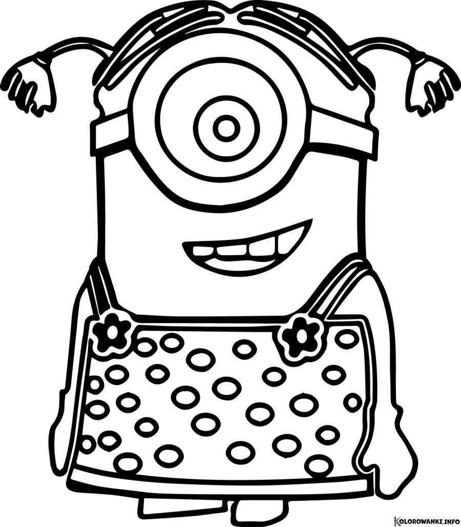 1684272121 868 Kolorowanki Minionki do druku Pobierz lub wydrukuj za darmo