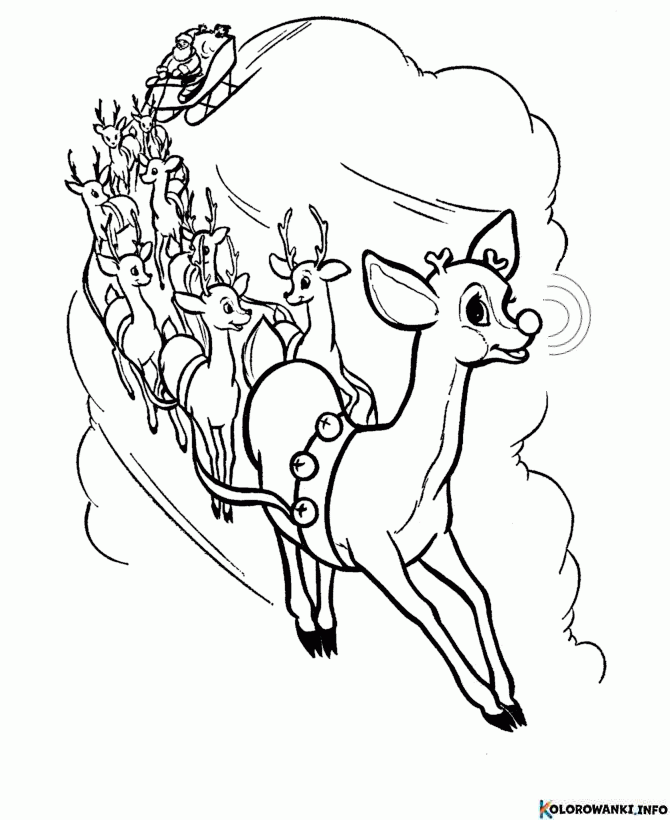 1684506886 182 Kolorowanki Renifery do druku Pobierz lub wydrukuj za darmo