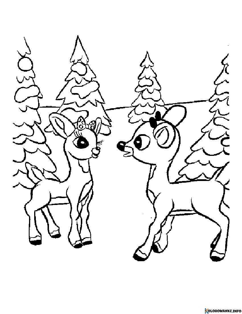 1684506888 834 Kolorowanki Renifery do druku Pobierz lub wydrukuj za darmo