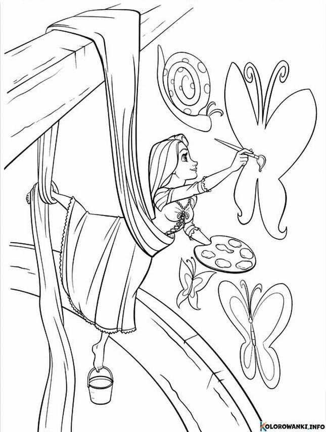 1684516238 399 Kolorowanki Roszpunka do druku Pobierz lub wydrukuj za darmo