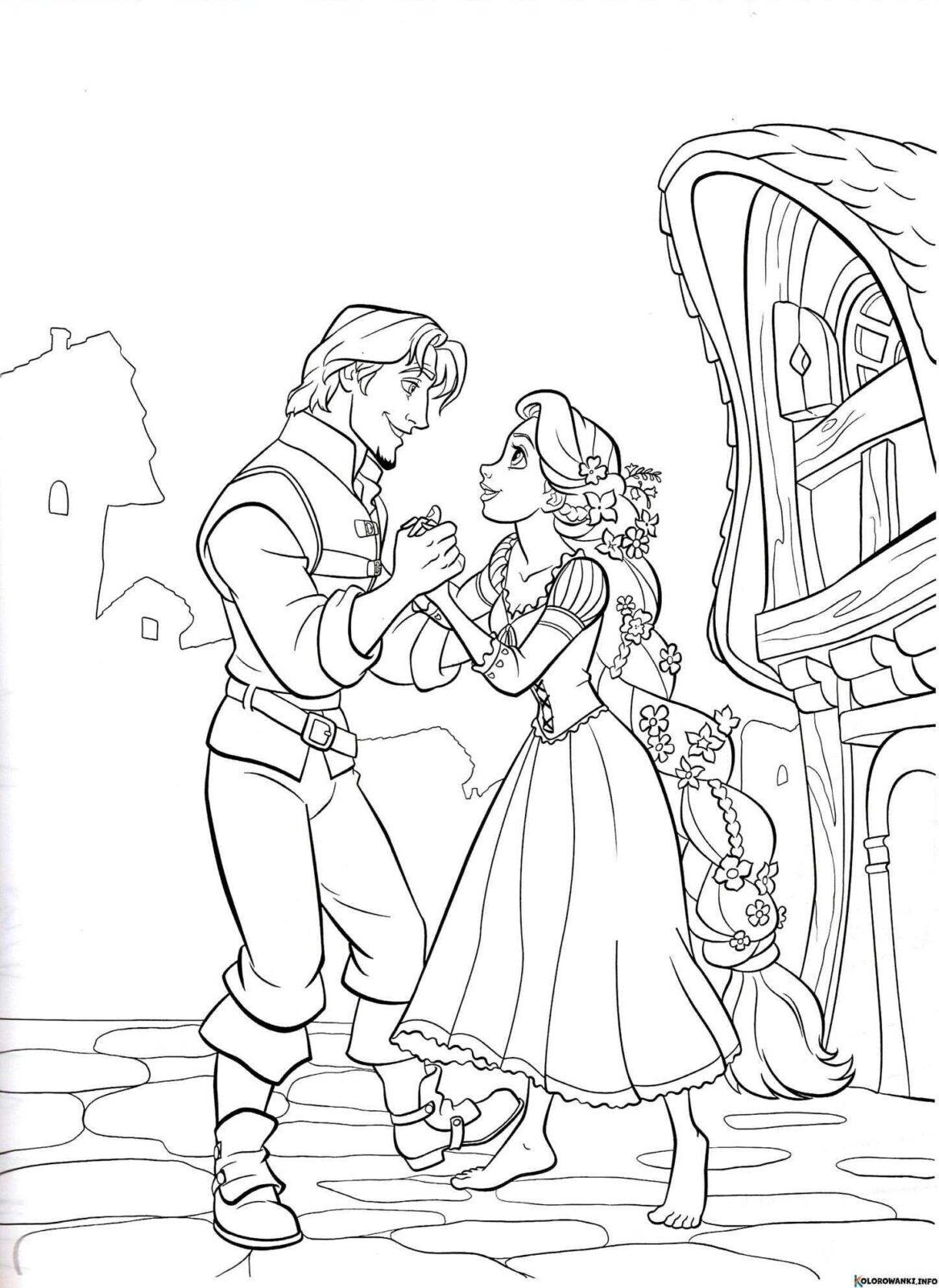 1684516239 455 Kolorowanki Roszpunka do druku Pobierz lub wydrukuj za darmo