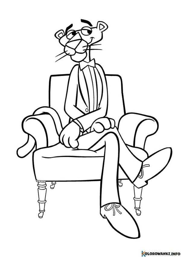 1684523924 641 Kolorowanki Rozowa Pantera do druku Pobierz lub wydrukuj za