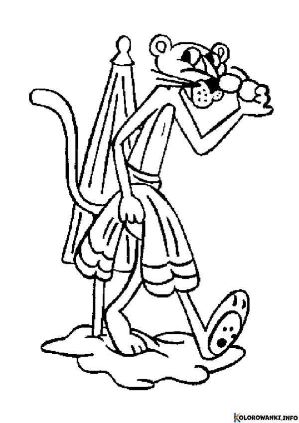 1684523924 873 Kolorowanki Rozowa Pantera do druku Pobierz lub wydrukuj za