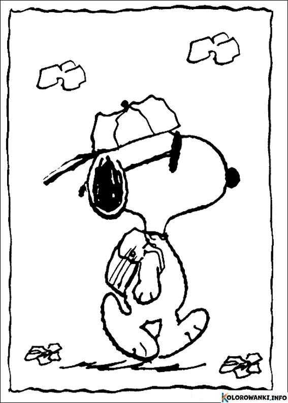 1684593619 338 Kolorowanki Snoopy do druku Pobierz lub wydrukuj za darmo