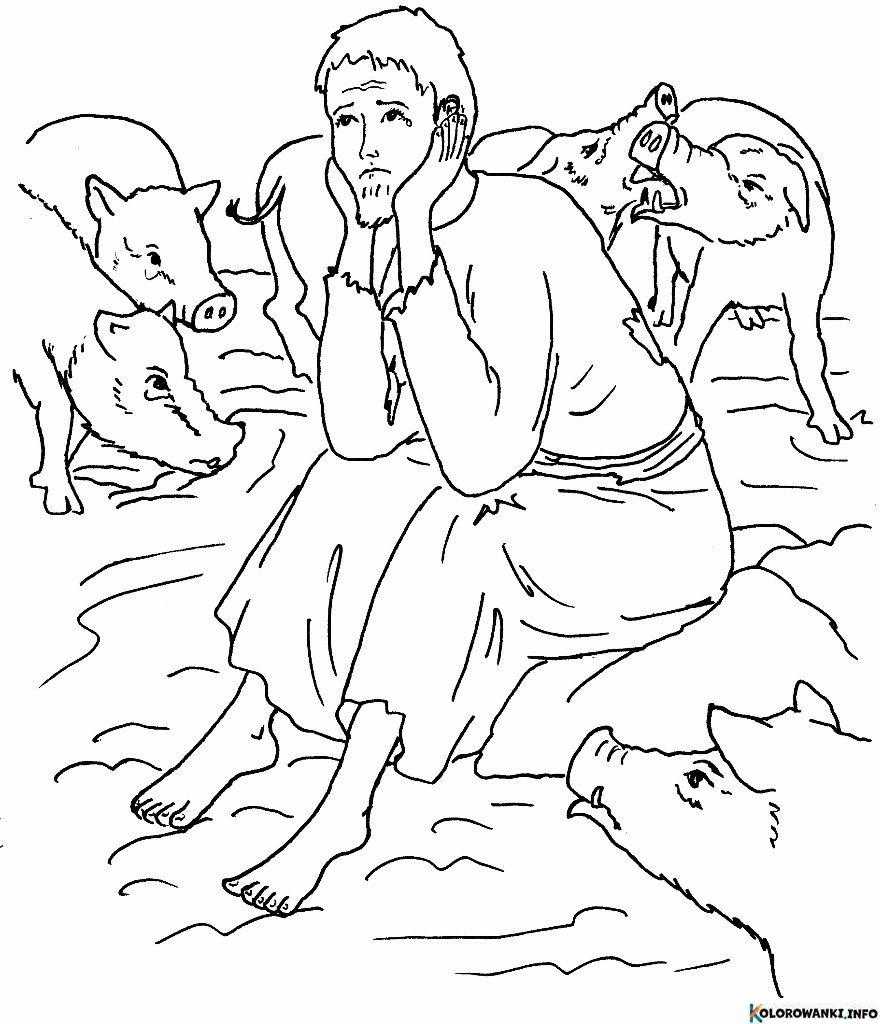 1684681898 125 Kolorowanki Syn Marnotrawny do druku Pobierz lub wydrukuj za