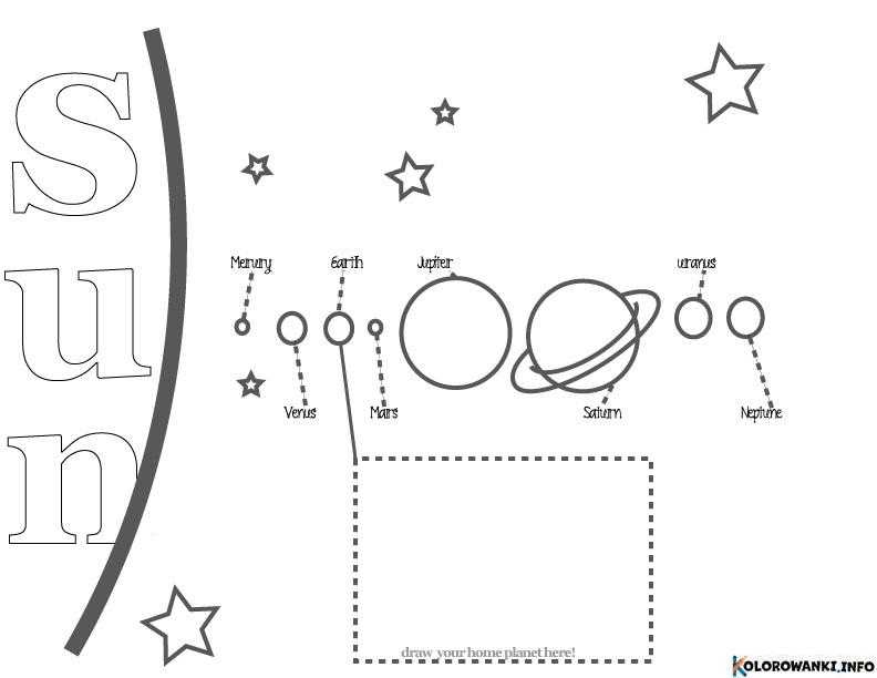 1684835023 285 Kolorowanki Uklad Sloneczny do druku Pobierz lub wydrukuj za