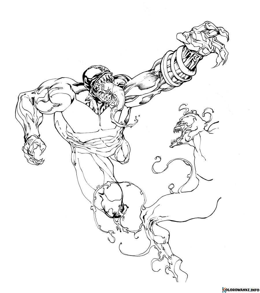 1684844384 21 Kolorowanki Venom do druku Pobierz lub wydrukuj za darmo
