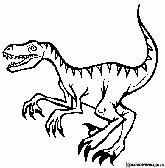 1684856033 178 Kolorowanki Welociraptor do druku Pobierz lub wydrukuj za darmo