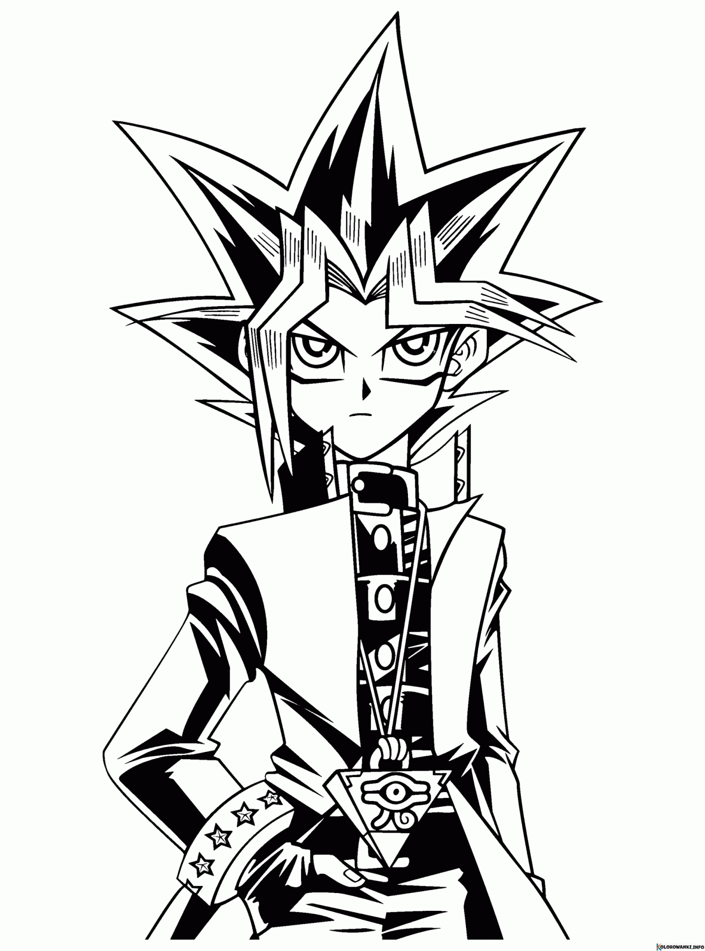 1684944871 129 Kolorowanki Yu Gi Oh do druku Pobierz lub wydrukuj za darmo scaled 1