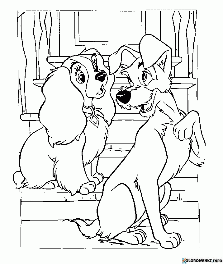 1684959516 119 Kolorowanki Zakochany Kundel do druku Pobierz lub wydrukuj za