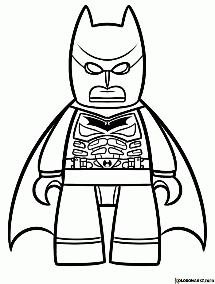 Kolorowanki Lego Batman do druku Pobierz lub wydrukuj za 1