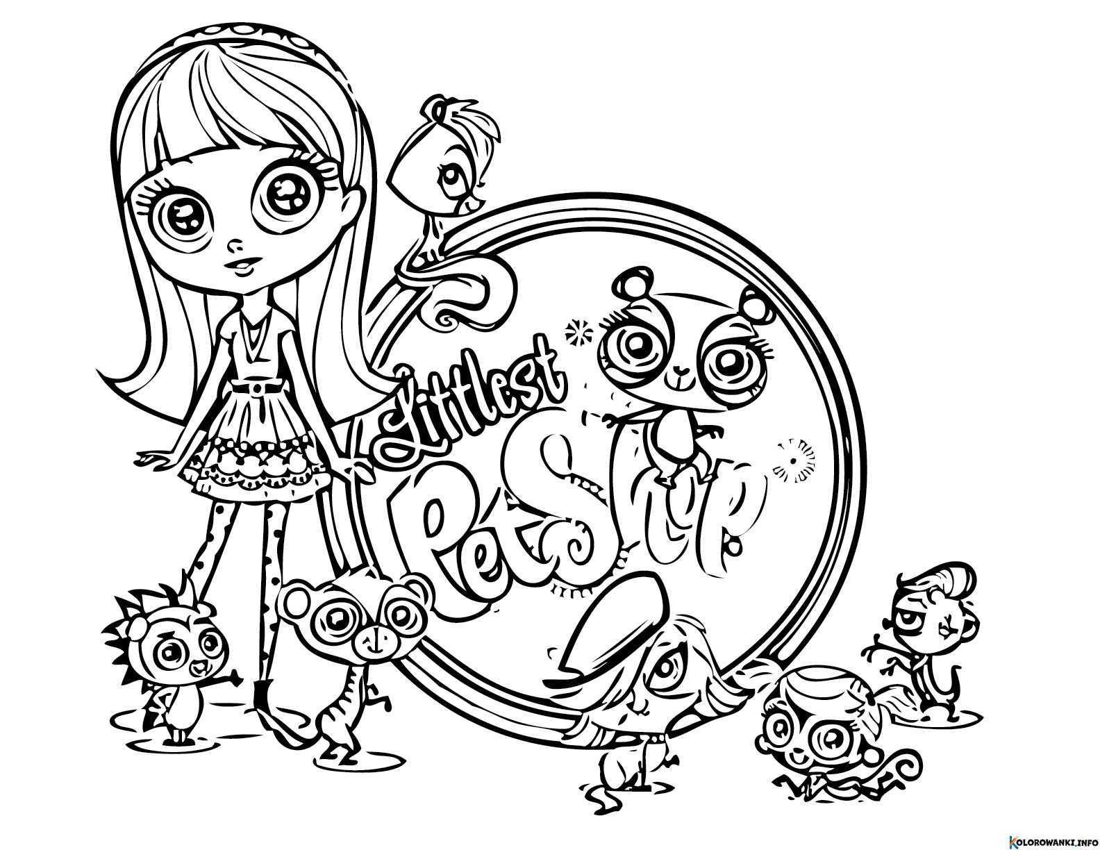 Kolorowanki Littlest Pet Shop do druku Pobierz lub wydrukuj