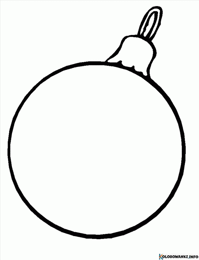 Kolorowanki Swiateczne Ozdoby do druku Pobierz lub wydrukuj za 1