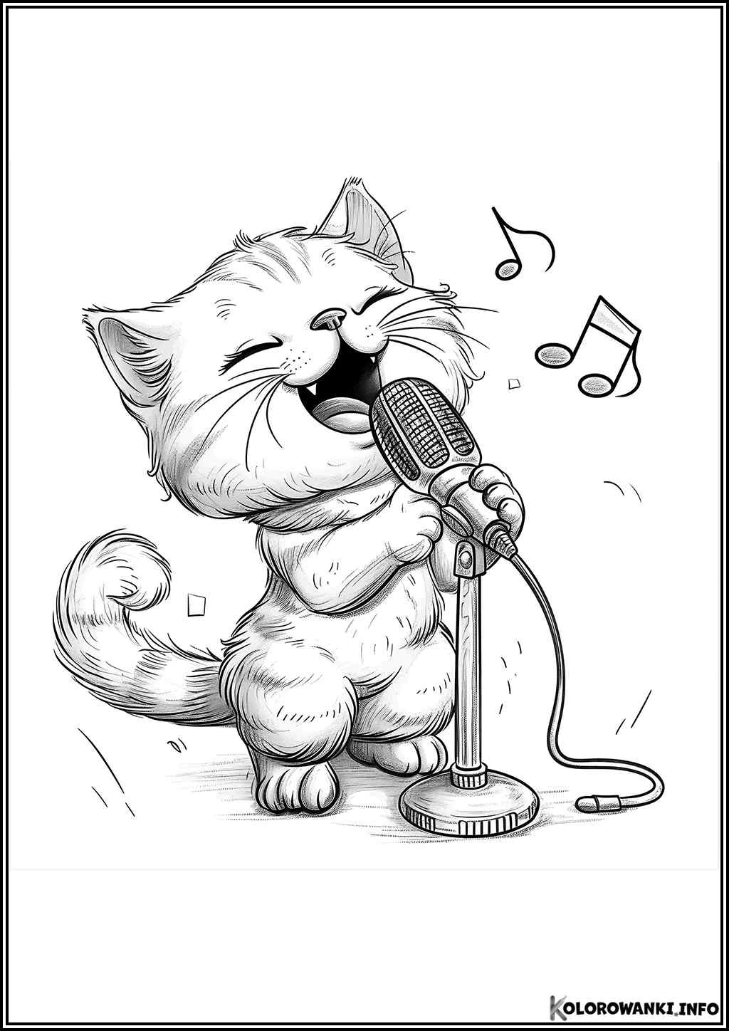 Śpiewający kotek