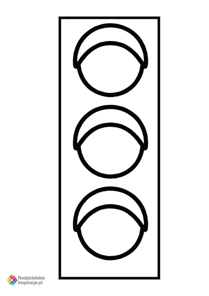 Sygnalizacja świetlna Kolorowanki Do Wydruku. - Kolorowanki.info
