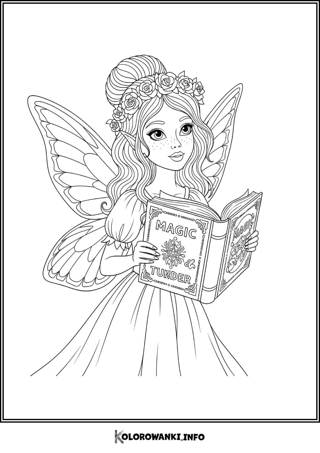 Wrozka Magiczna Ksiega