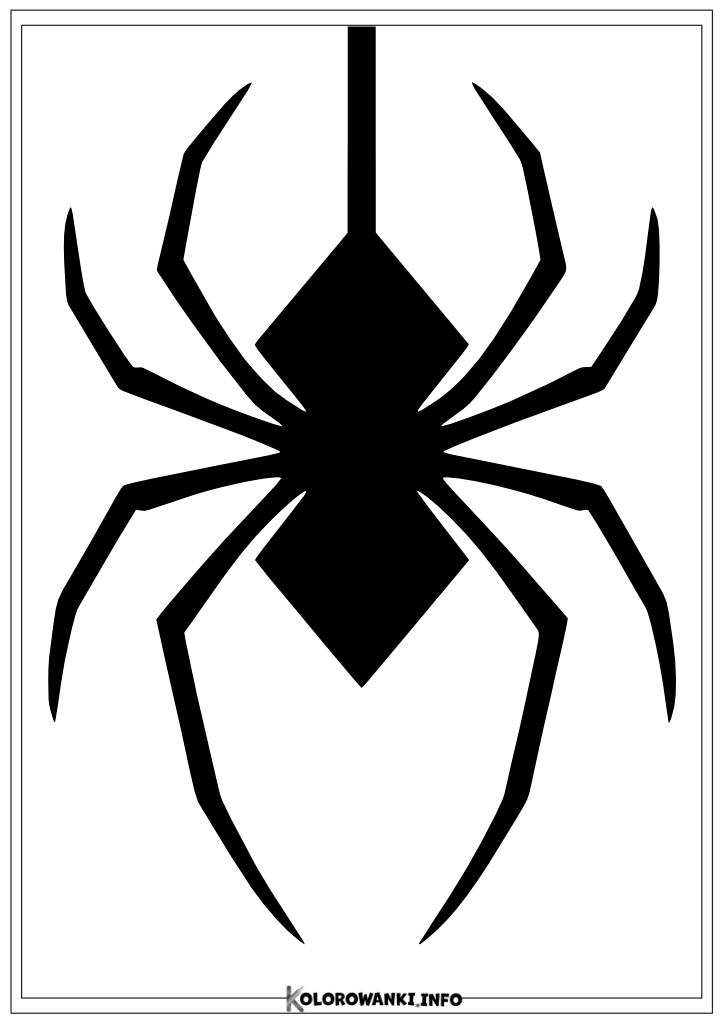 Szablon Pajaka Na Halloween