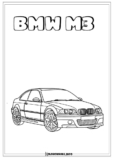 BMW kolorowanki do druku