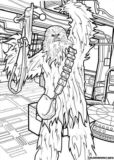 Kolorowanki  Chewbacca do druku | Pobierz lub wydrukuj za darmo
