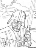 Kolorowanki  Darth Vader do druku | Pobierz lub wydrukuj za darmo