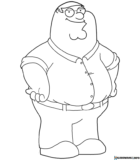 Kolorowanki Family Guy do druku | Pobierz lub wydrukuj za darmo