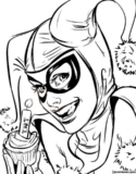 Kolorowanki Harley Quinn do druku | Pobierz lub wydrukuj za darmo