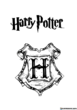 Kolorowanki Harry Potter do druku | Pobierz lub wydrukuj za darmo