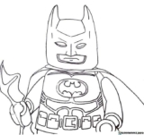Kolorowanki Lego Batman do druku | Pobierz lub wydrukuj za darmo