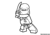 Kolorowanki Lego Ninjago do druku | Pobierz lub wydrukuj za darmo